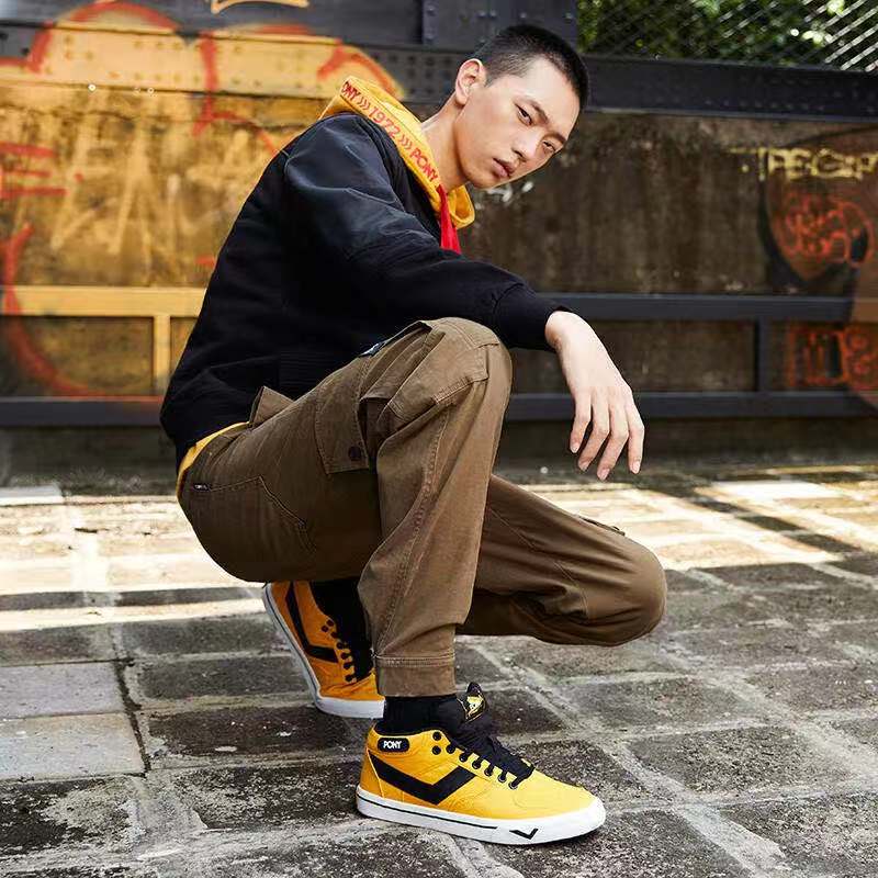 上脚太帅气了吧，爱死这个黄色了