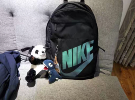 Nike 纯色双肩运动背包