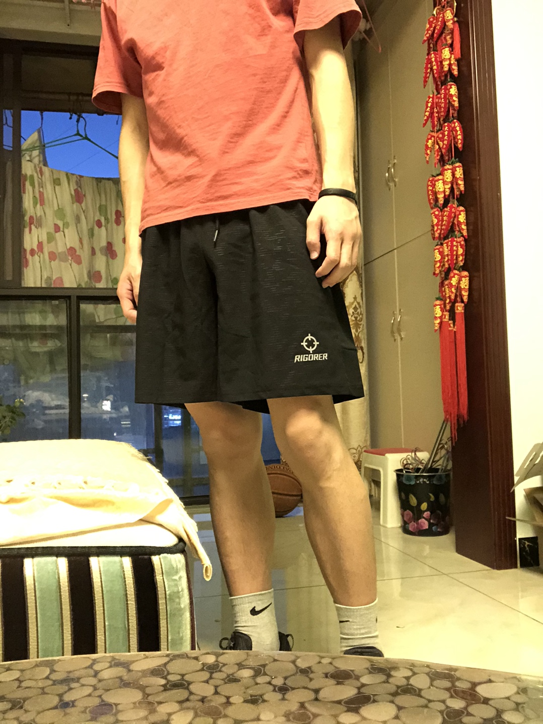 准者 运动休闲五分裤