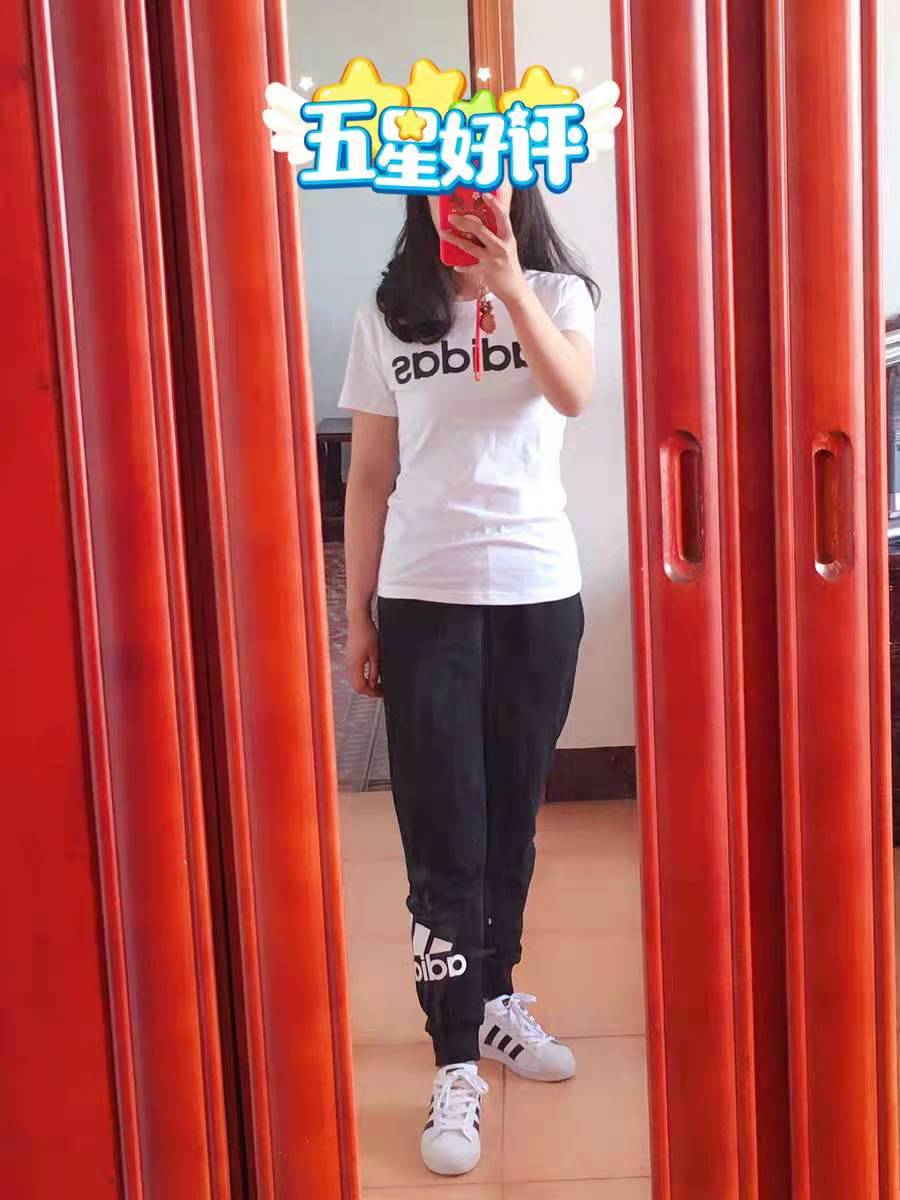 adidas neo 运动短袖T恤  