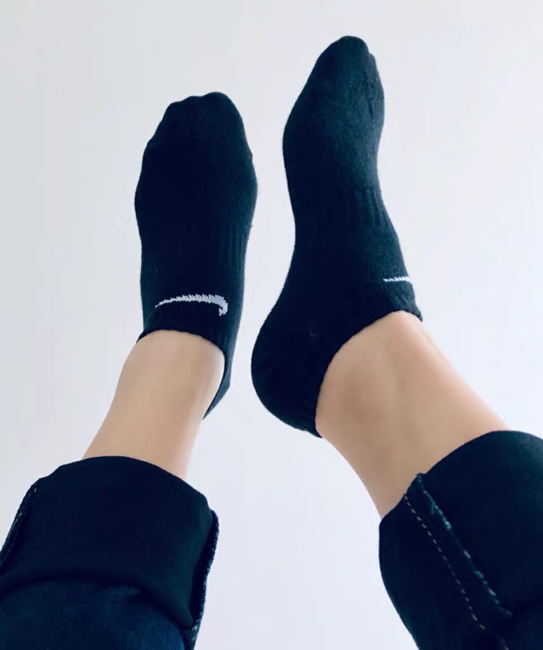 袜子简单大方 厚实