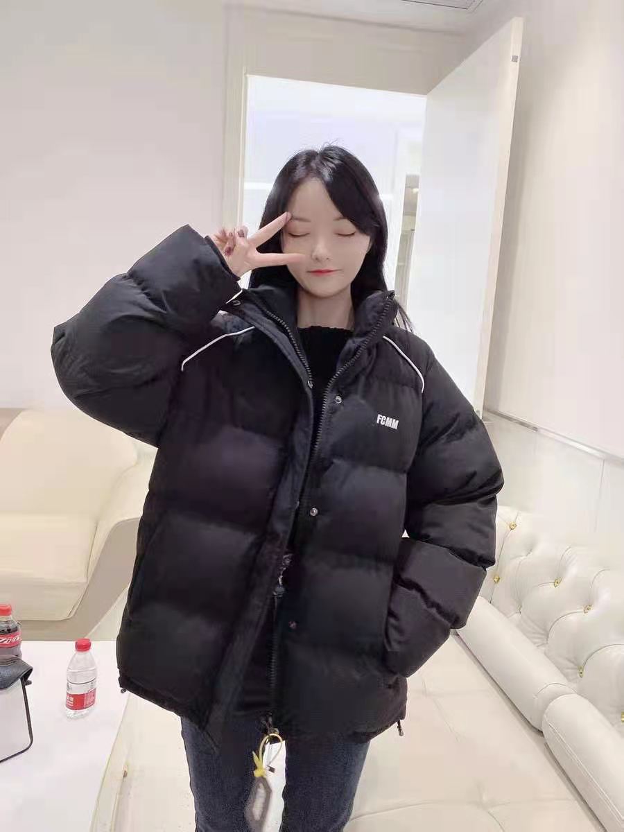  防寒休闲保暖拉链棉服