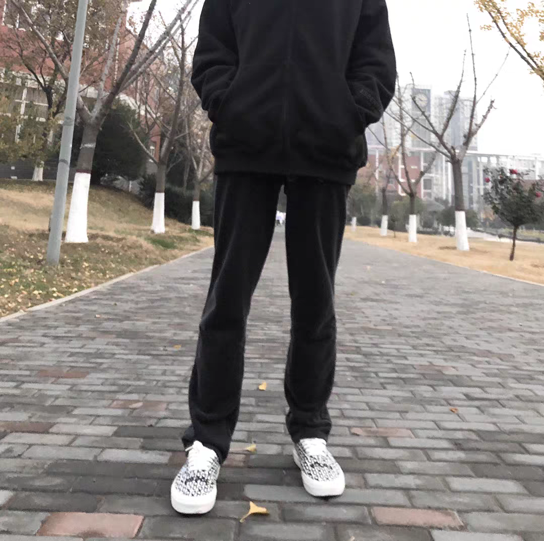 直筒运动裤