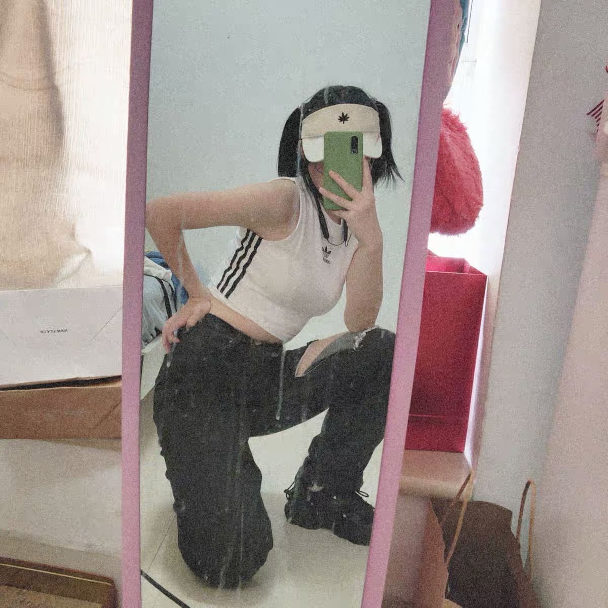 adidas Originals露脐背心