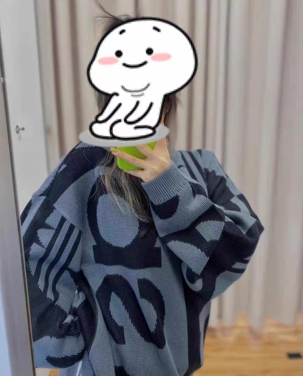  adidas 针织卫衣 