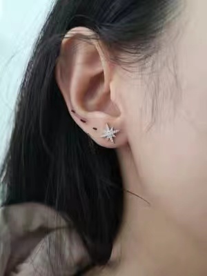 很喜欢这个星星耳钉