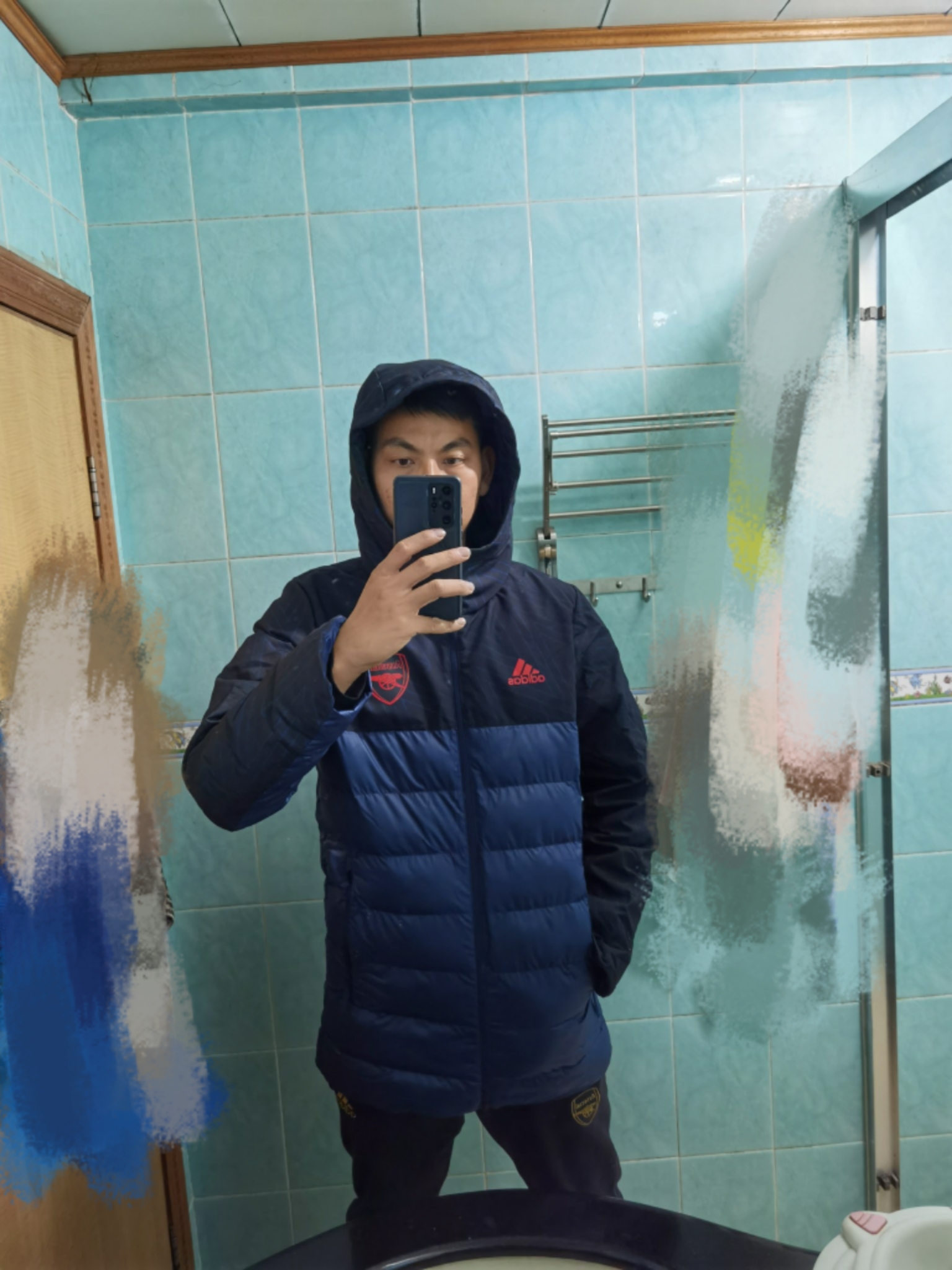 运动羽绒服防风外套