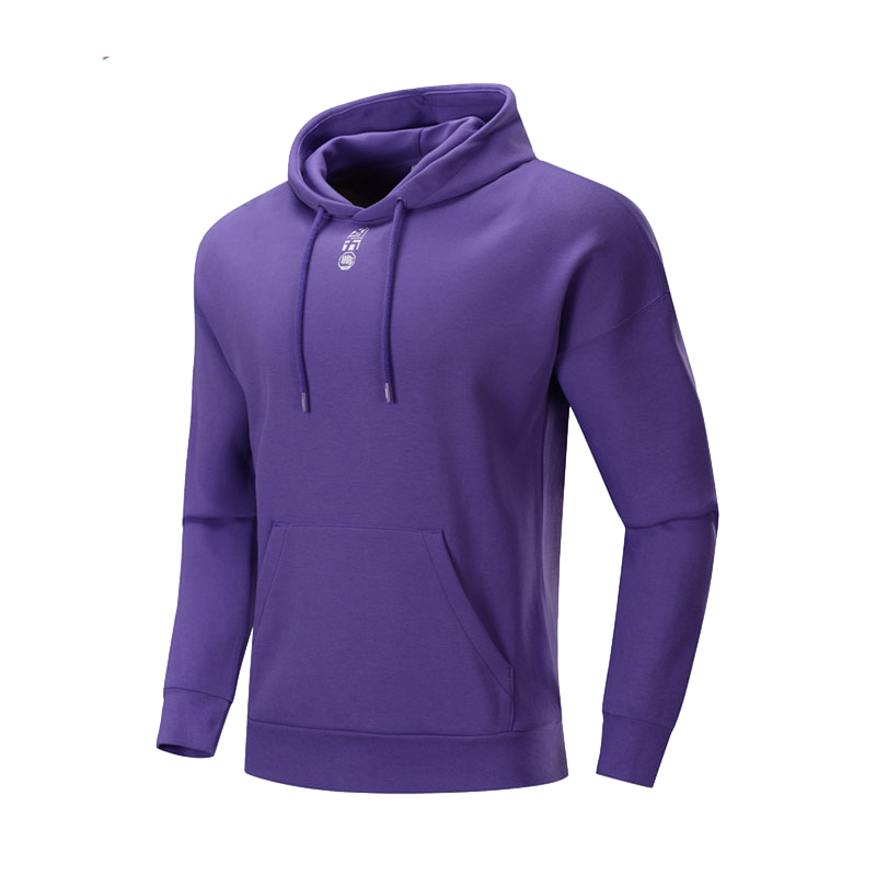 Li Ning 反伍BADFIVE系列加绒套头连帽卫衣 男女同款 AWDP589