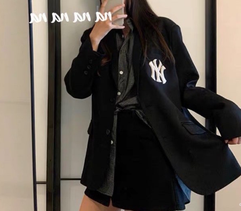 MLB 大LOGO休闲西装