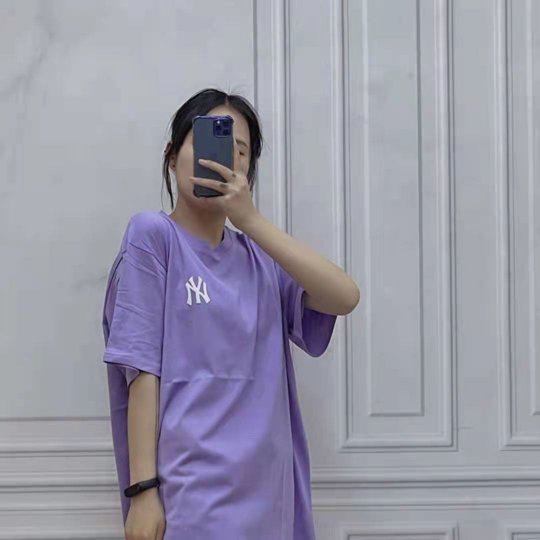  生肖牛后背印花字母短袖T恤  