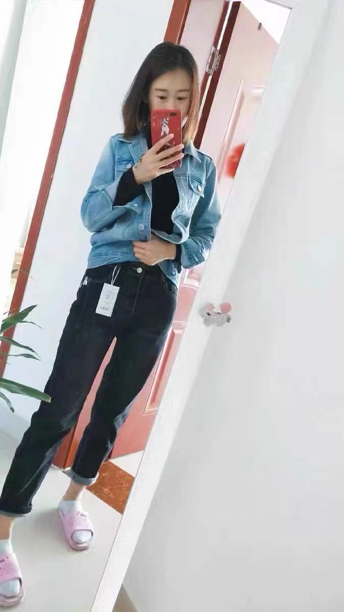 Lee 牛仔衣短款牛仔夹克 