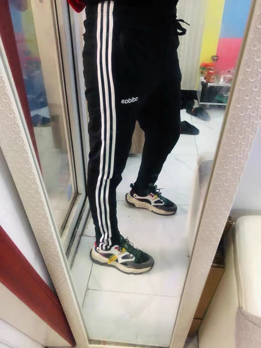 adidas 登篮球训练运动长裤