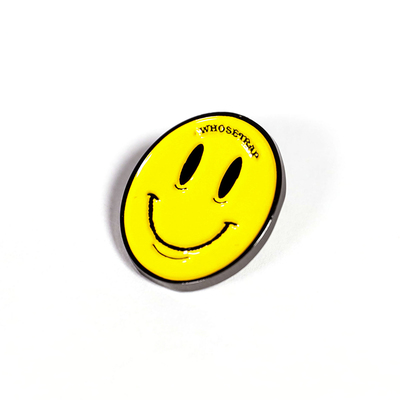 WHOSETRAP 笑脸LOGO胸针 WT20P980