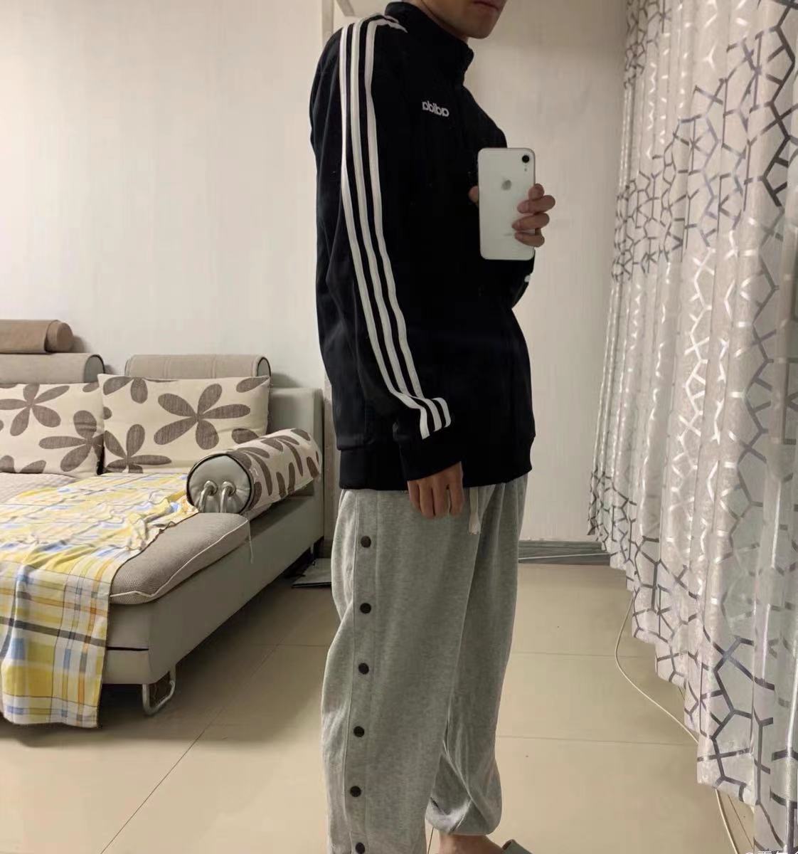 adidas三叶草休闲夹克外套 