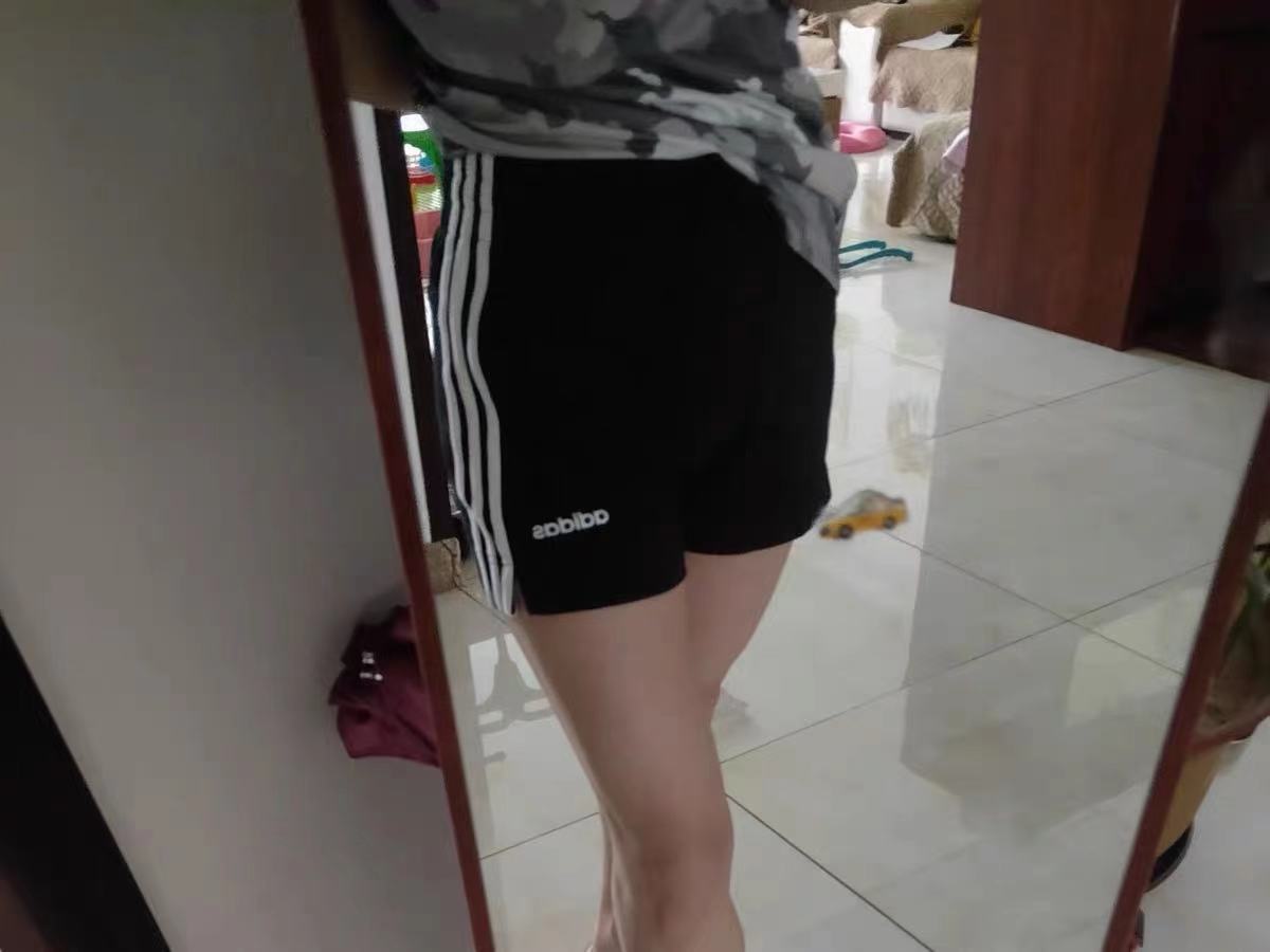 adidas 跑步运动短裤