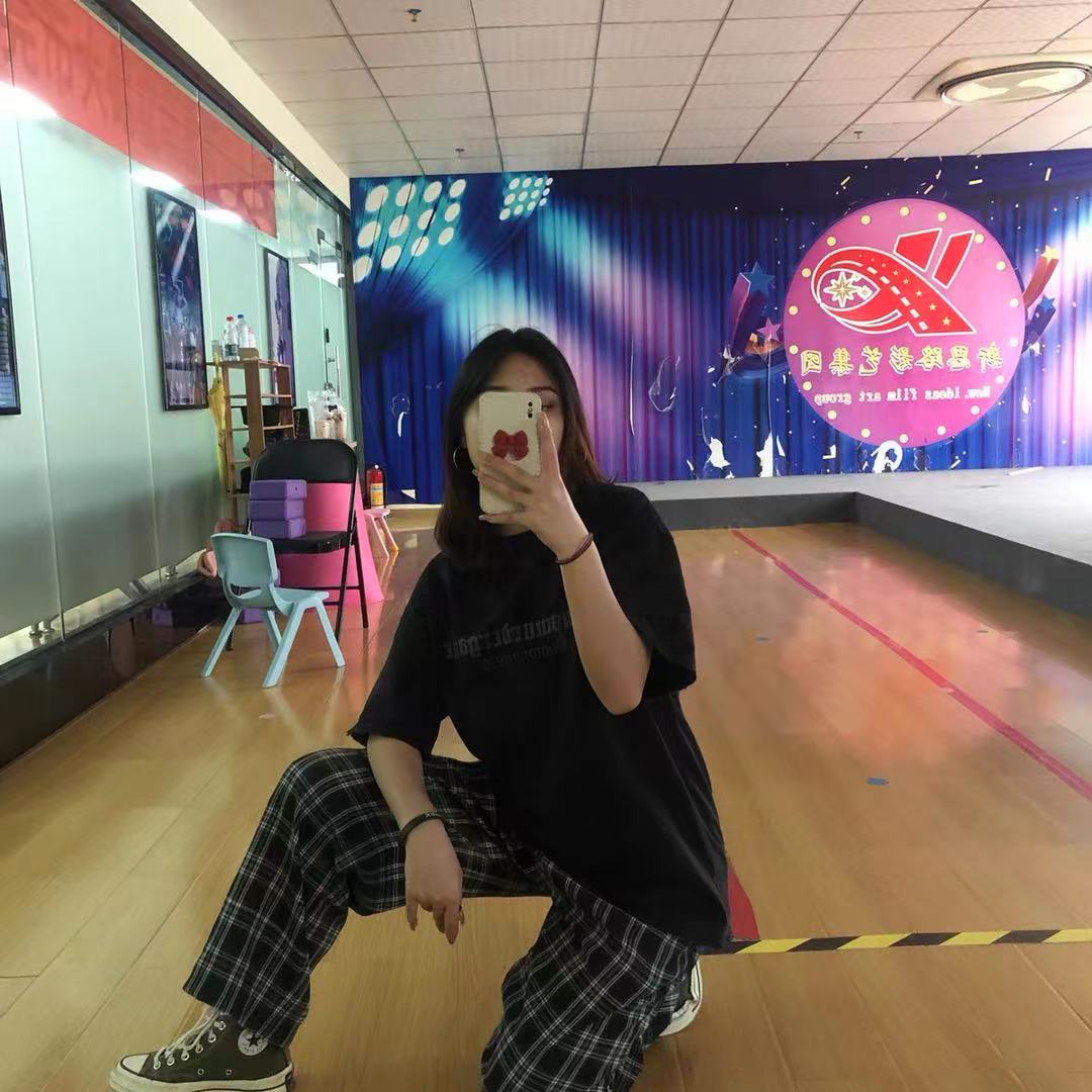 NBNO 日系格子休闲工装裤