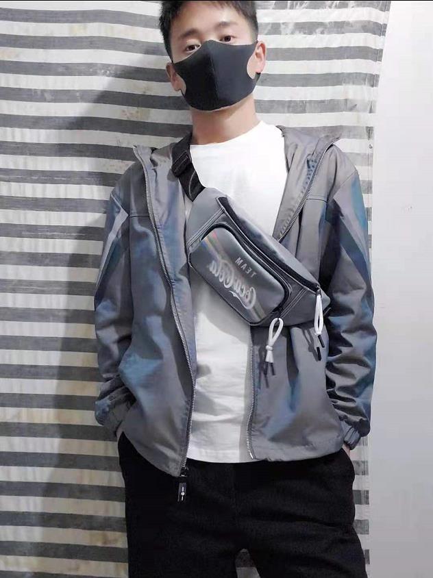 安踏 X 可口可乐 时尚印花腰包 