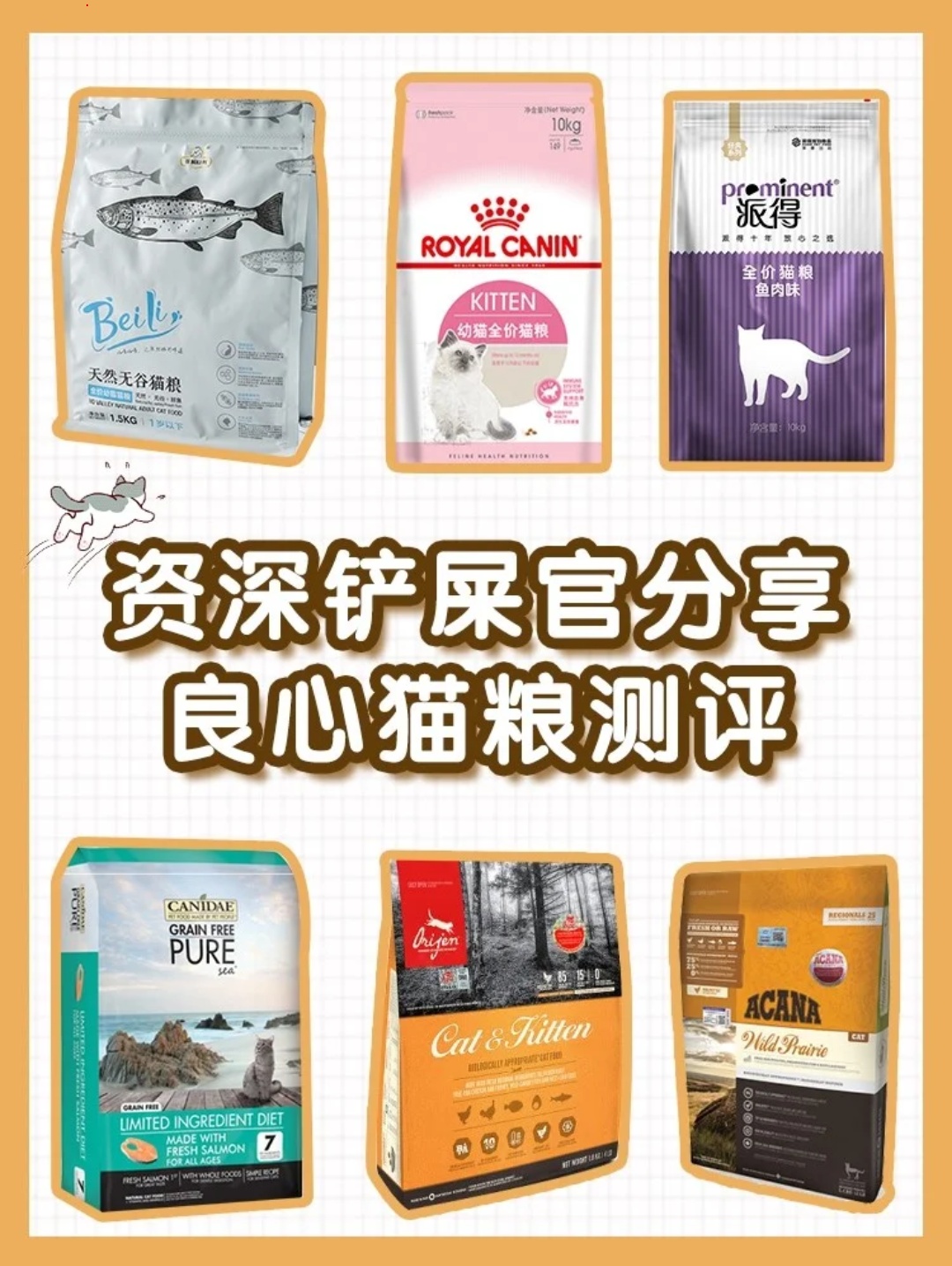 资深铲屎官分享||良心猫粮测评