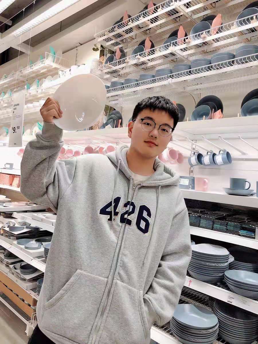  双色基础开衫 