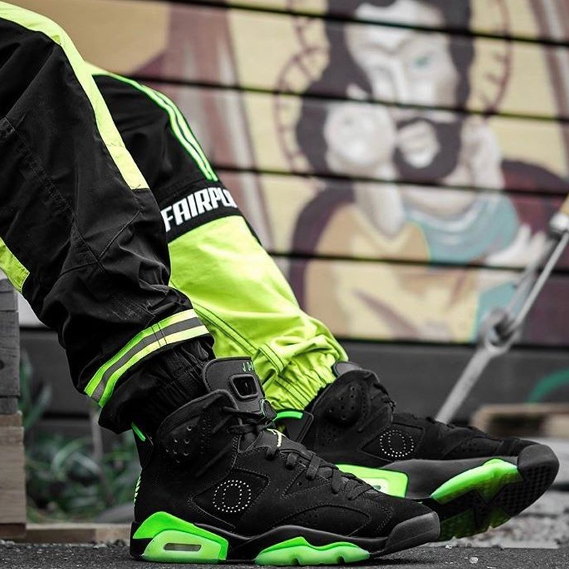 Air Jordan 6 黑色/电绿