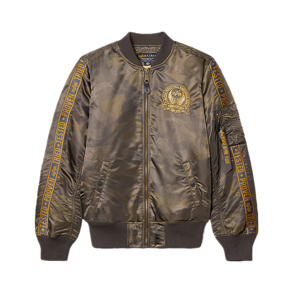 Alpha Industries/阿尔法工业 60周年纪念版飞行军旅工装夹克 男女同款 MJM49505C1