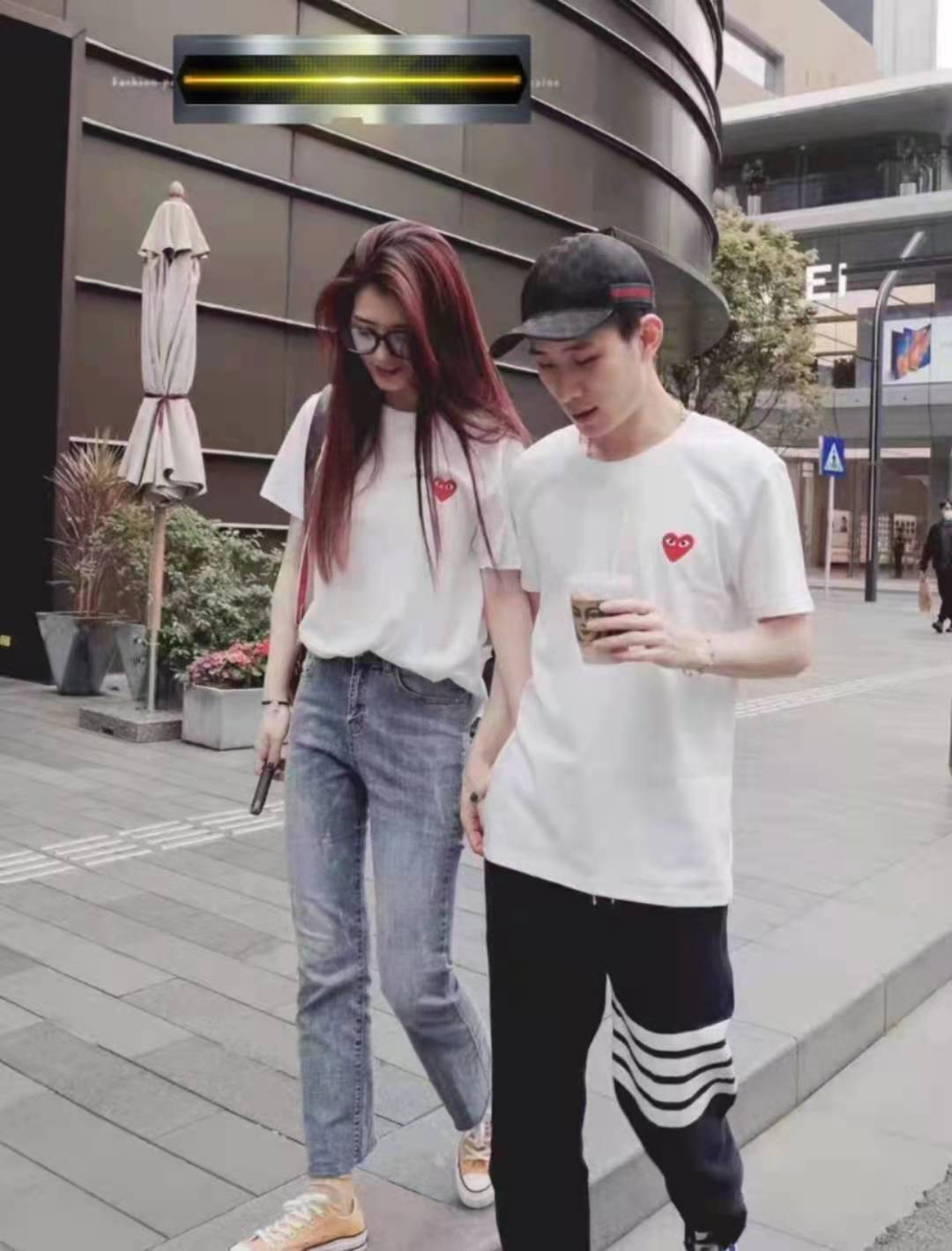 超甜美情侣短袖T恤 