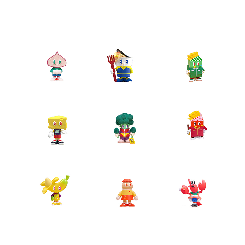52TOYS PAPERWORKS超市幻想奇幻时空系列盲盒
