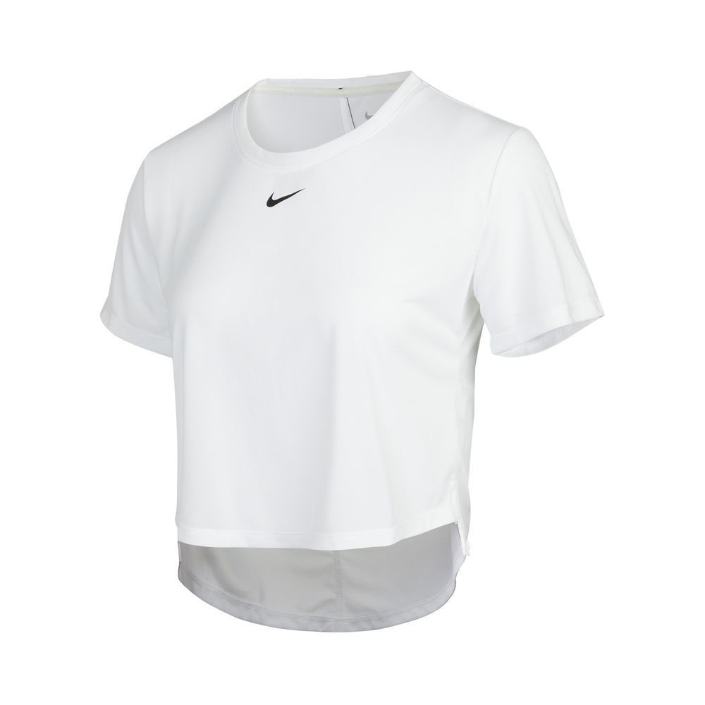 Nike 速干圆领训练短款露脐套头短袖T恤 女装 DD4955