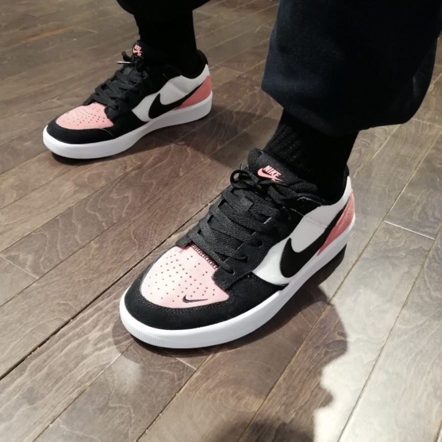  nike sb force 58 白色/黑色/粉色