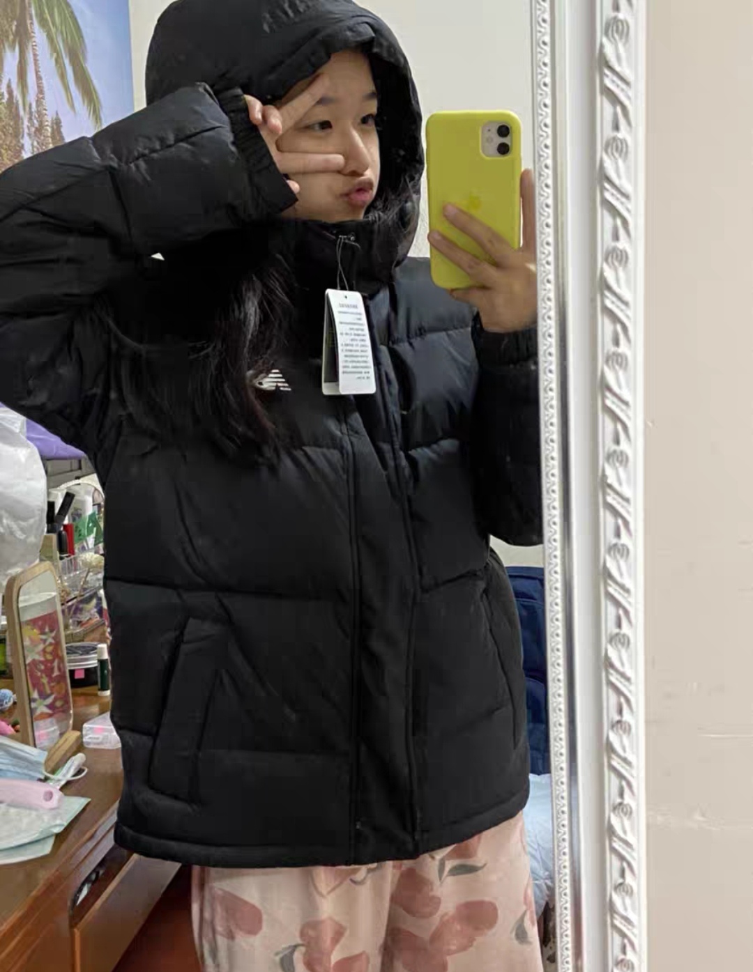 New Balance 连帽羽绒服分享