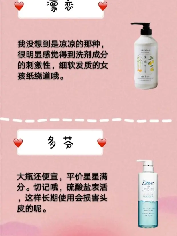 测评|这12款洗发水你有嘛