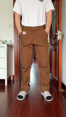 Carhartt 工装宽松运动长裤分享