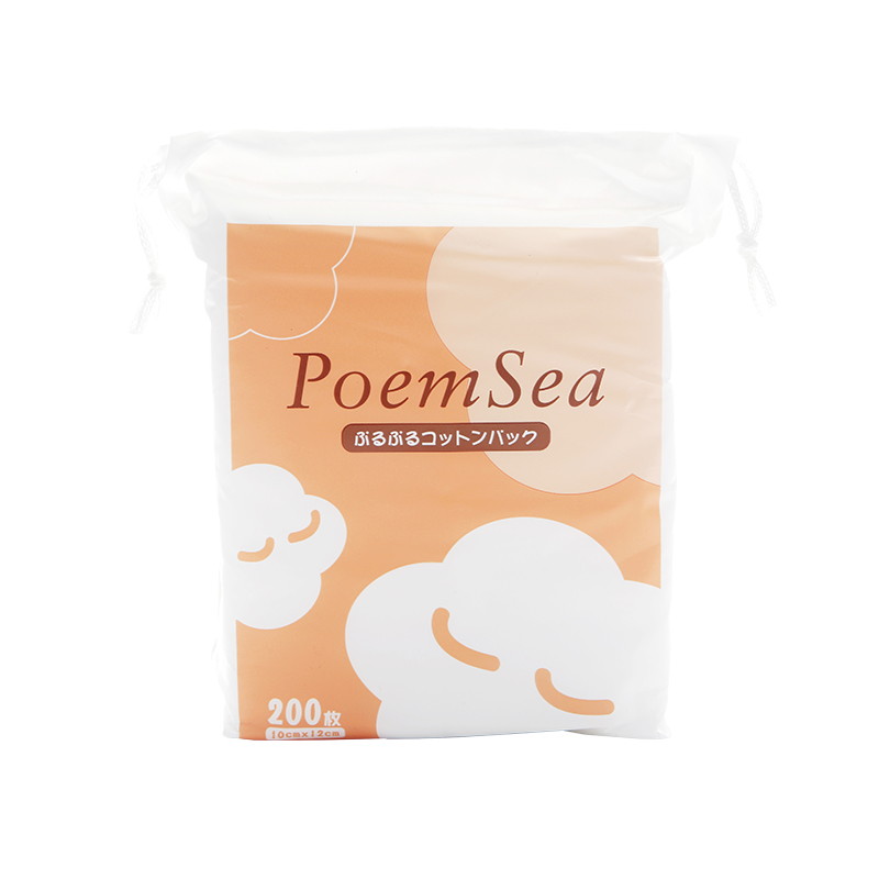 推荐商品：Poemsea/万诗之海 木乃伊可拉伸绷带湿敷化妆棉 敷脸 开口式