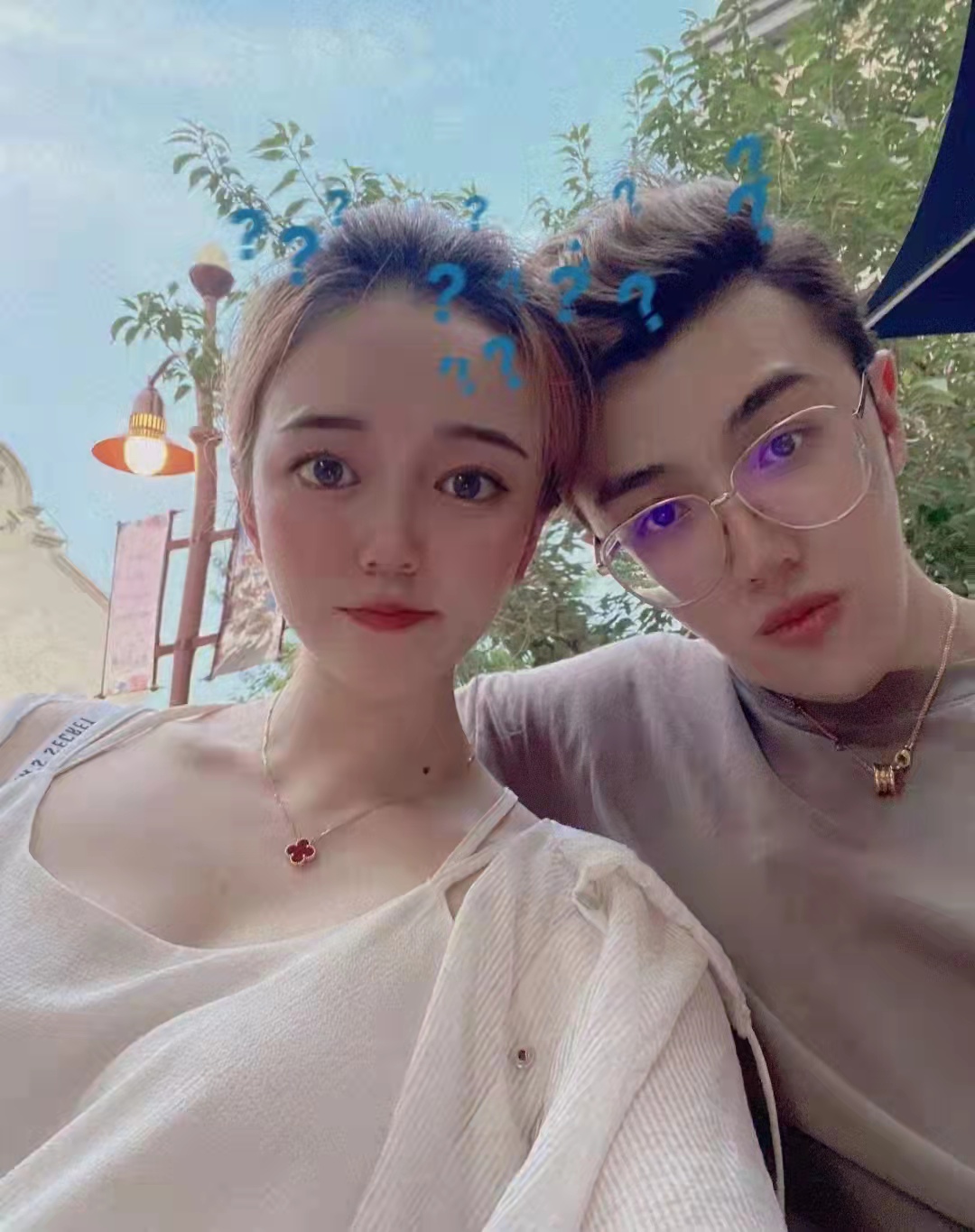 超划算的情侣项链