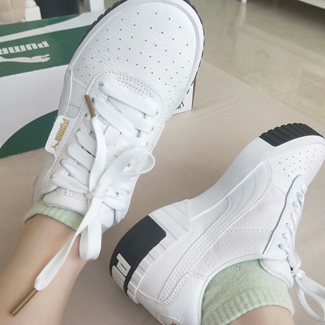 试穿Puma Cali 白黑