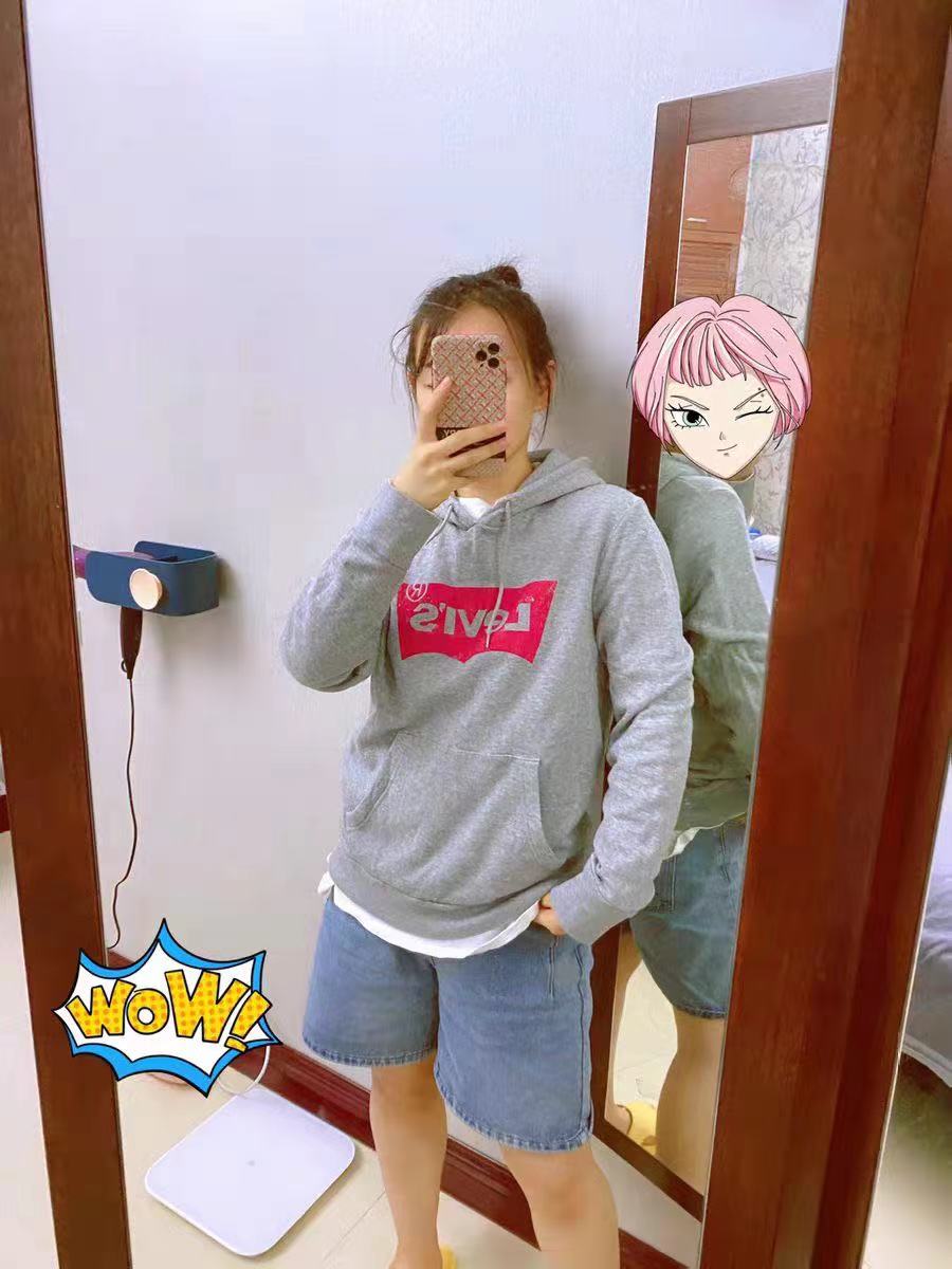 Levi's经典卫衣太好看啦~