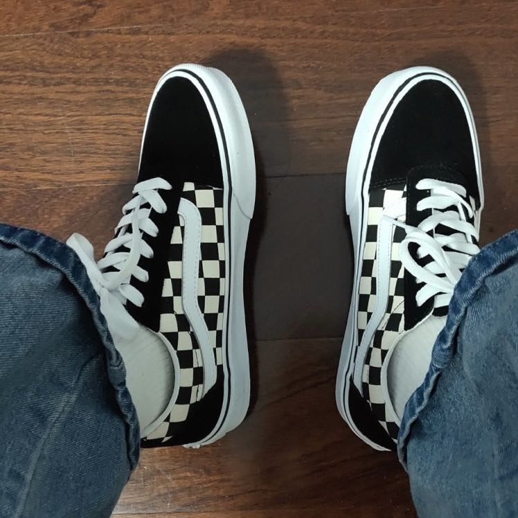 Vans Ward 黑白格子