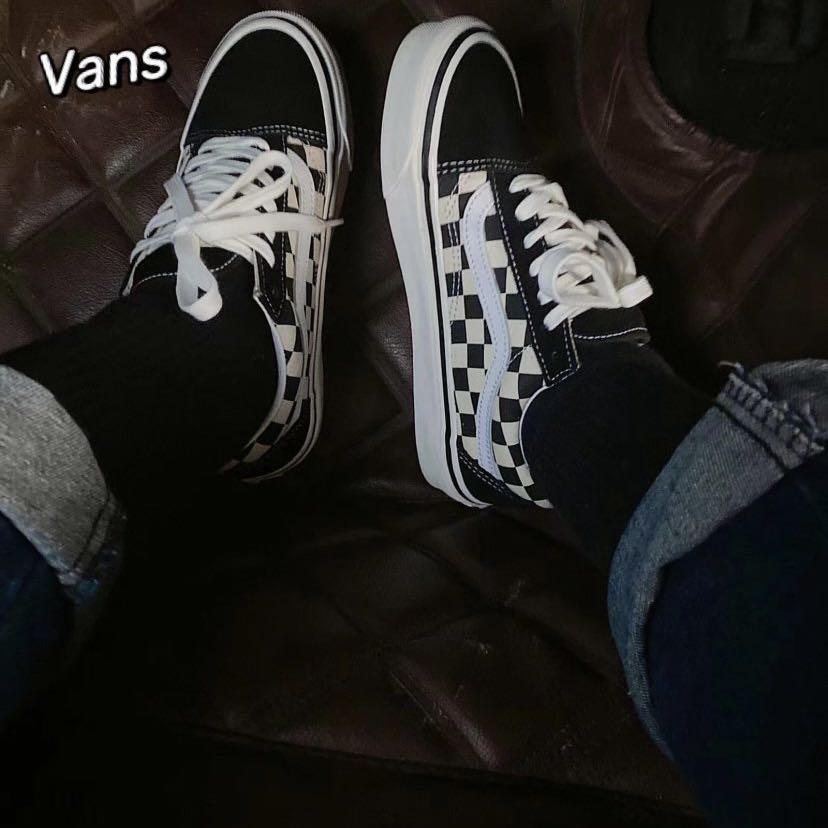 Vans Ward 黑白格子