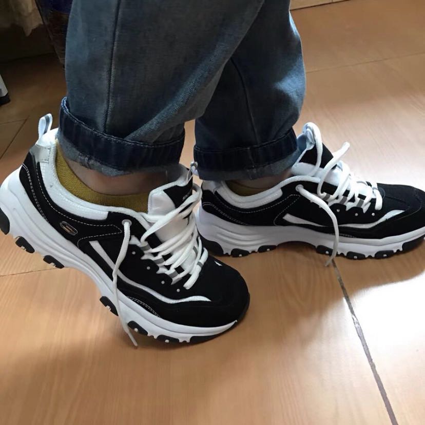 Skechers黑色/白色