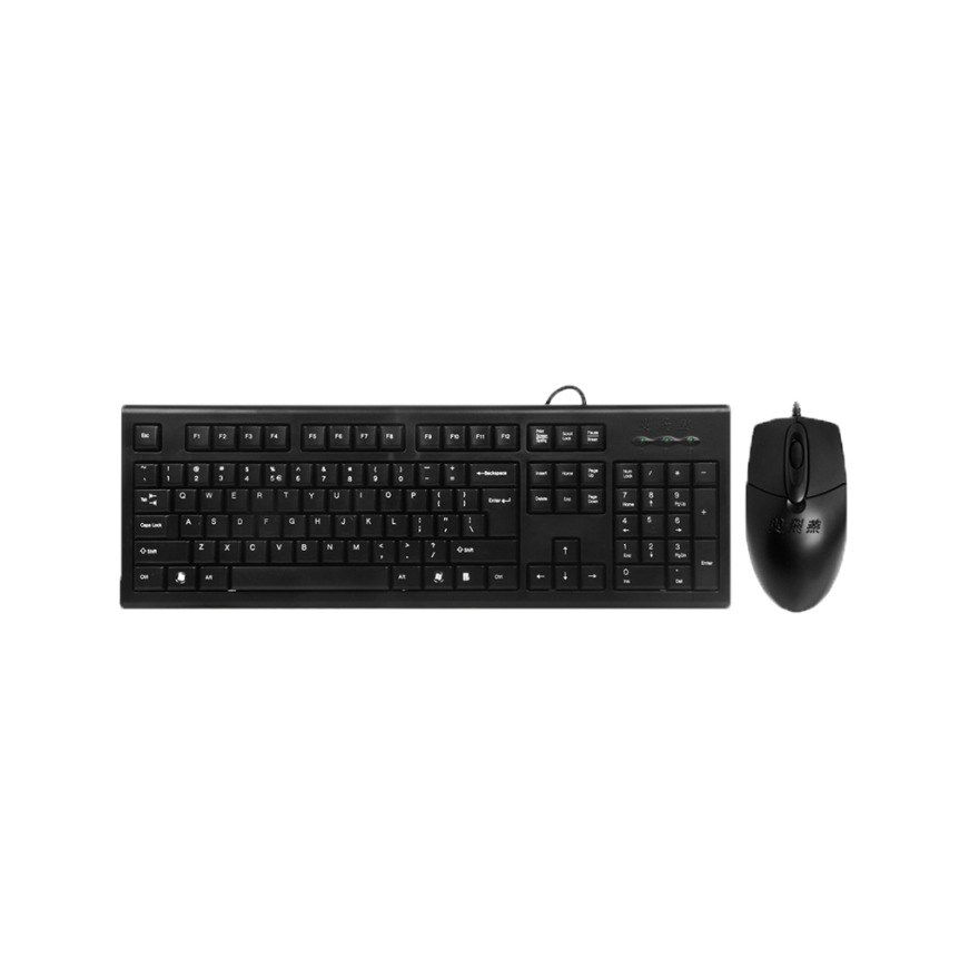 A4TECH/双飞燕 KR系列 有线键盘鼠标套装