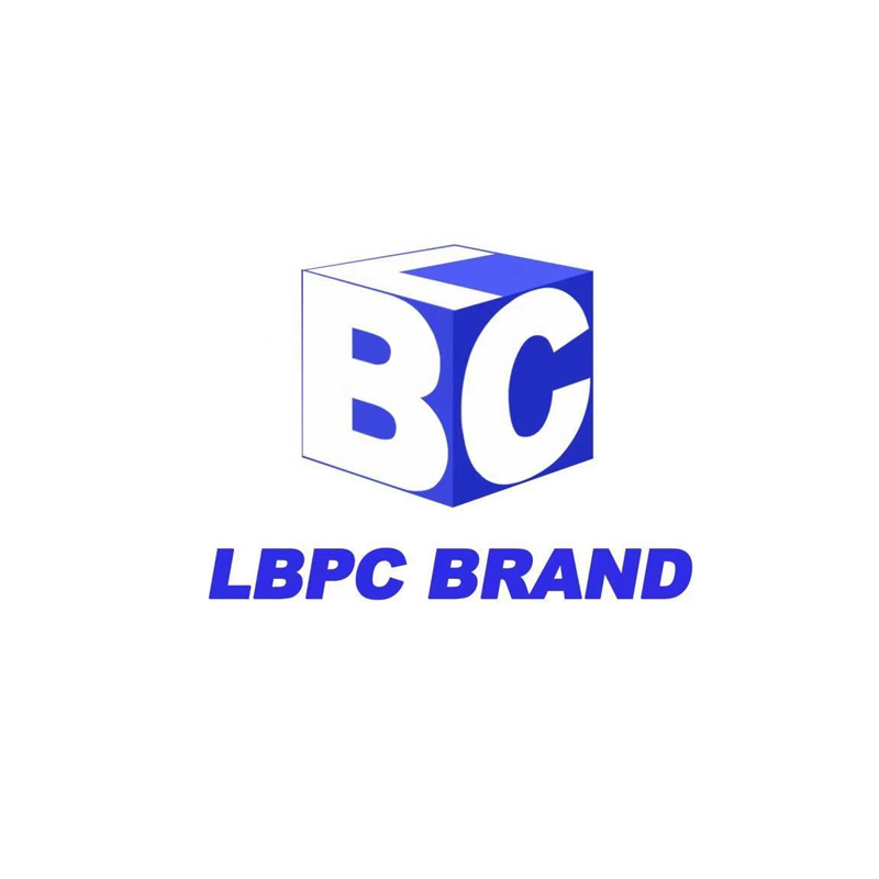 LBPC 2021AW 背后扭曲字母基础款宽松加绒连帽套头卫衣 蓝