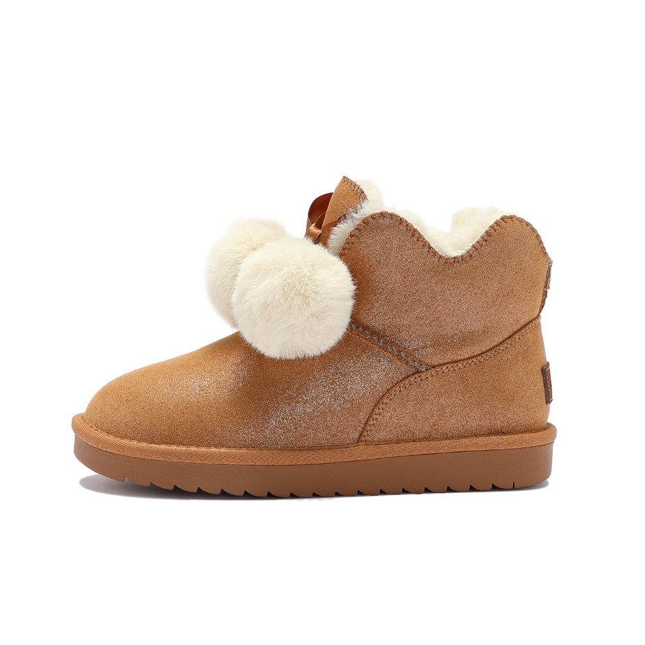 B.Duck 可爱毛绒 雪地靴 Y256906