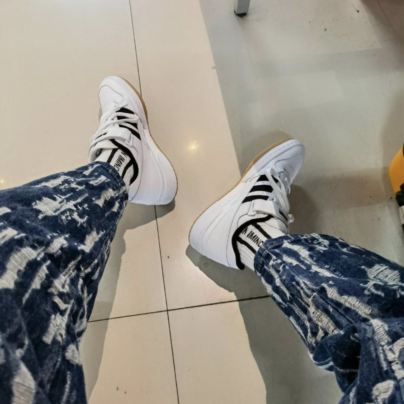 上脚很舒服，一点也不显脚大