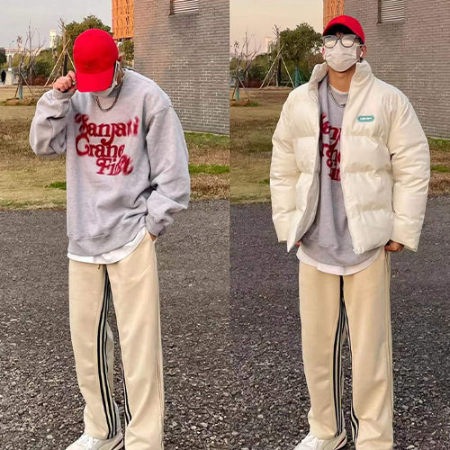 冬日暖色系穿搭