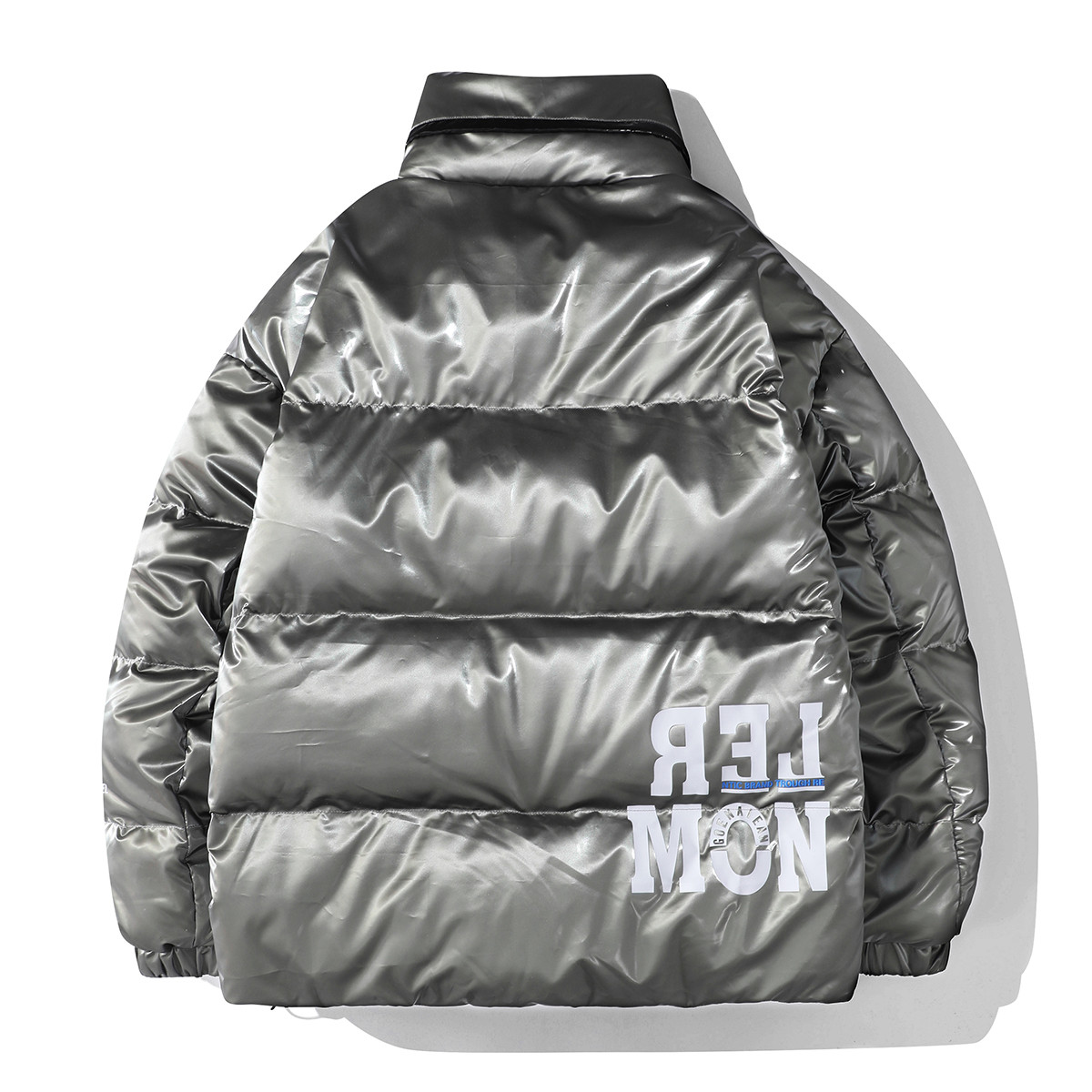 迈特优情侣亮面面包服