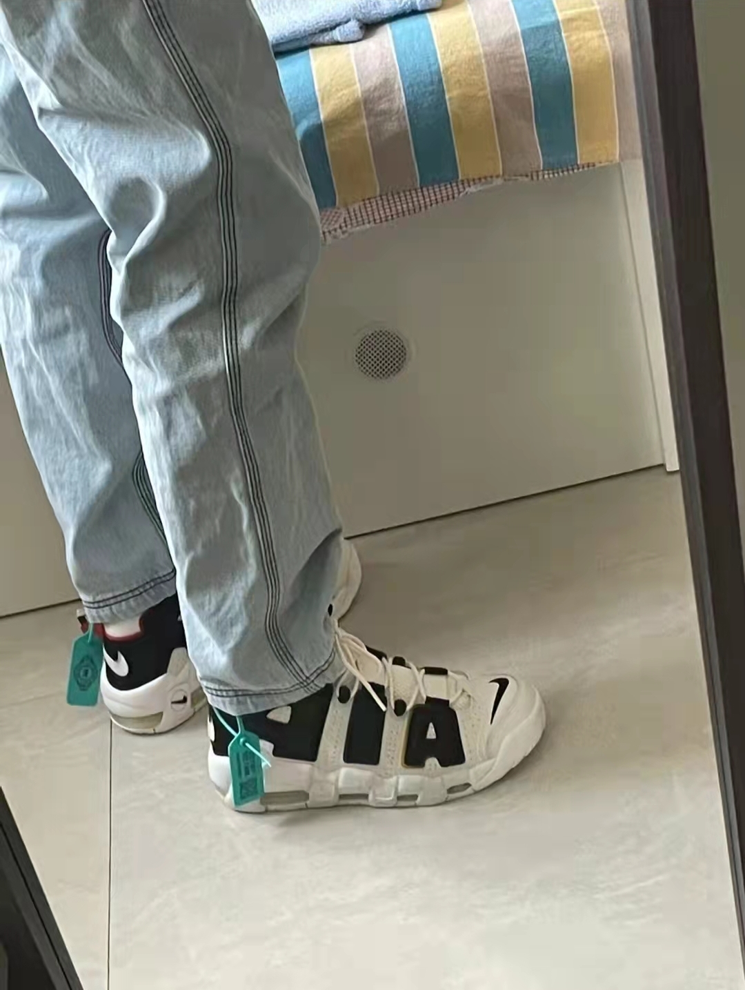 上脚颜值超高
