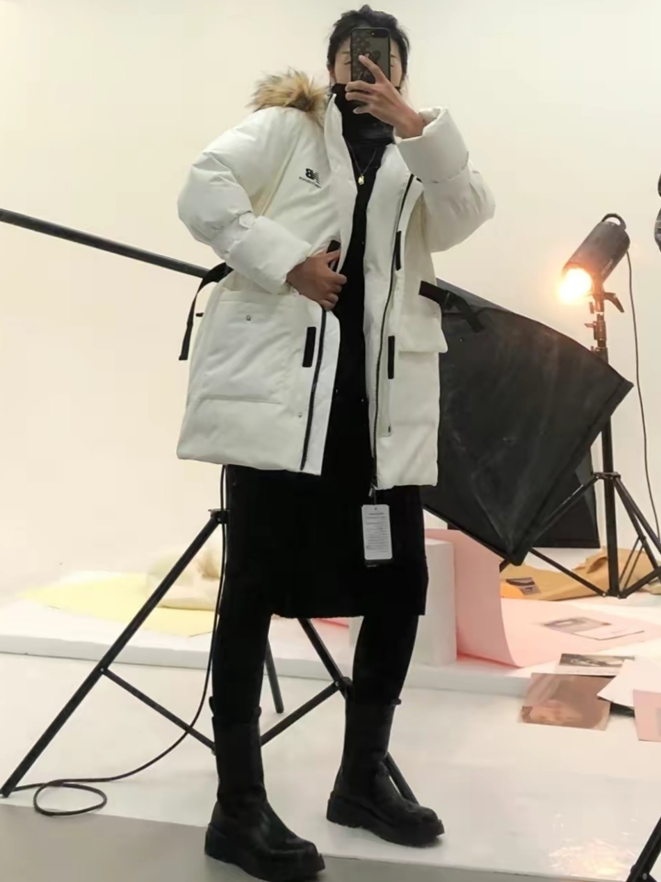 New Balance羽绒服穿搭分享