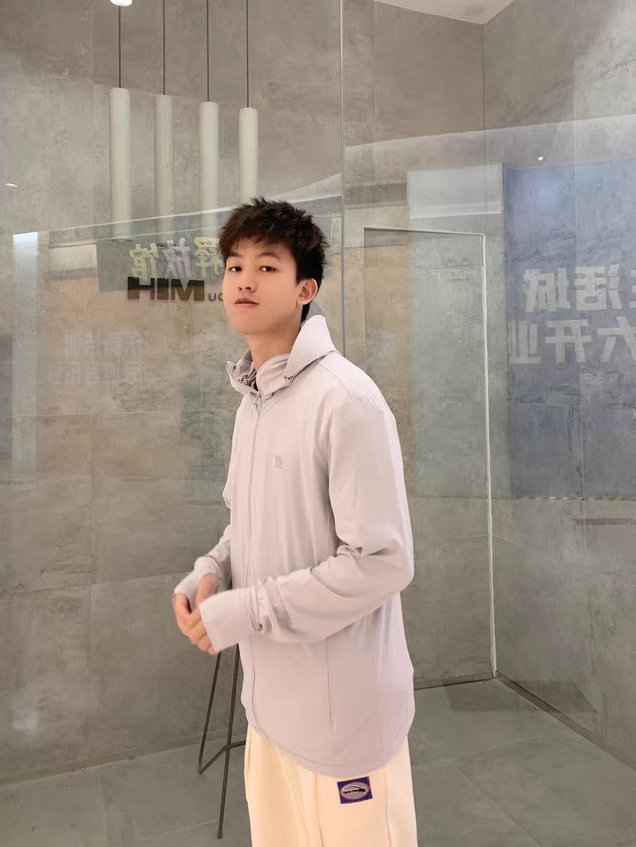 男生防晒有点cool