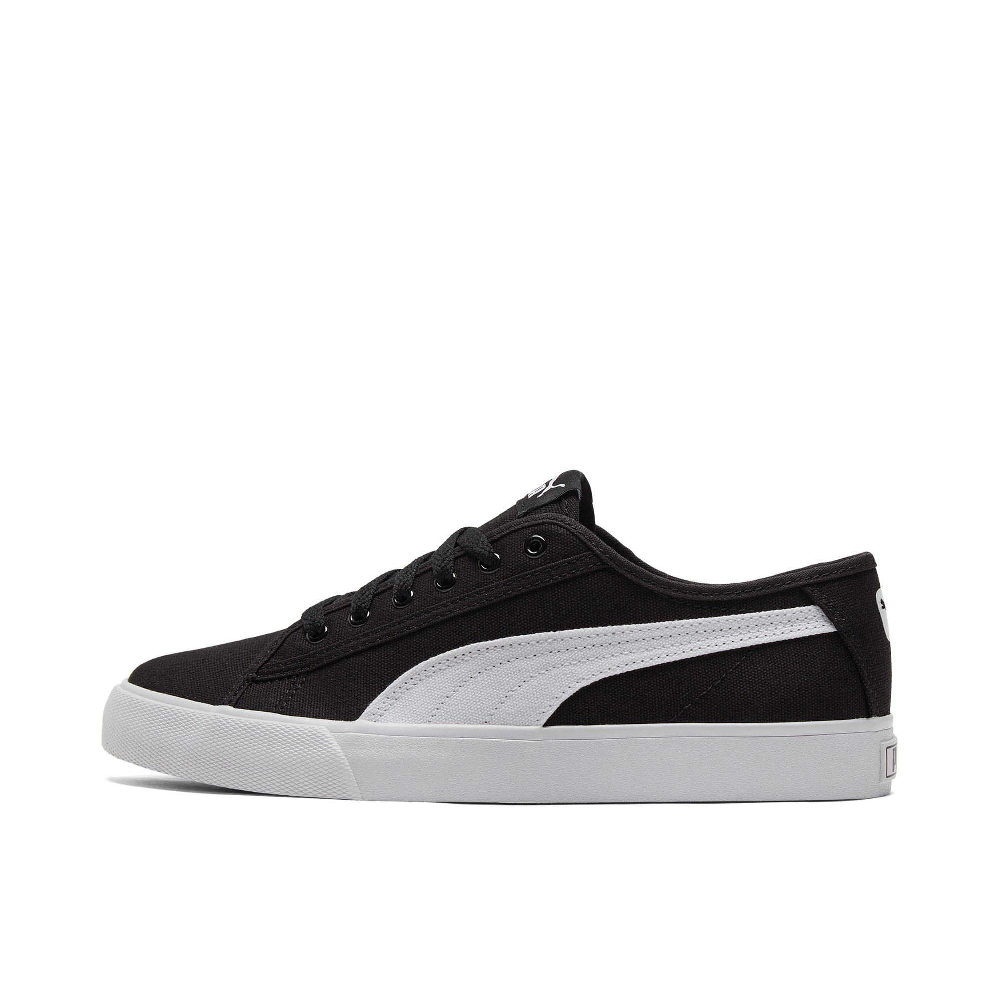 推荐商品：Puma/彪马 Bari 时尚复古 防滑耐磨 轻便透气 休闲 帆布鞋 黑白/硫化底