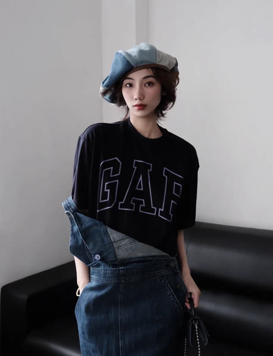ootd初夏穿搭 GAP girl~